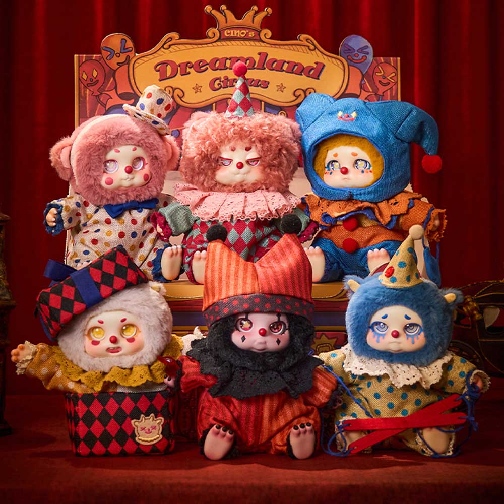 Cino Dreamland Circus Series Plush Blind Box
