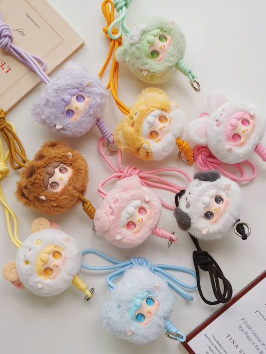 YOOKI V7 Mini Zoo Phone Lanyard Plush Series Blind Box Yooki