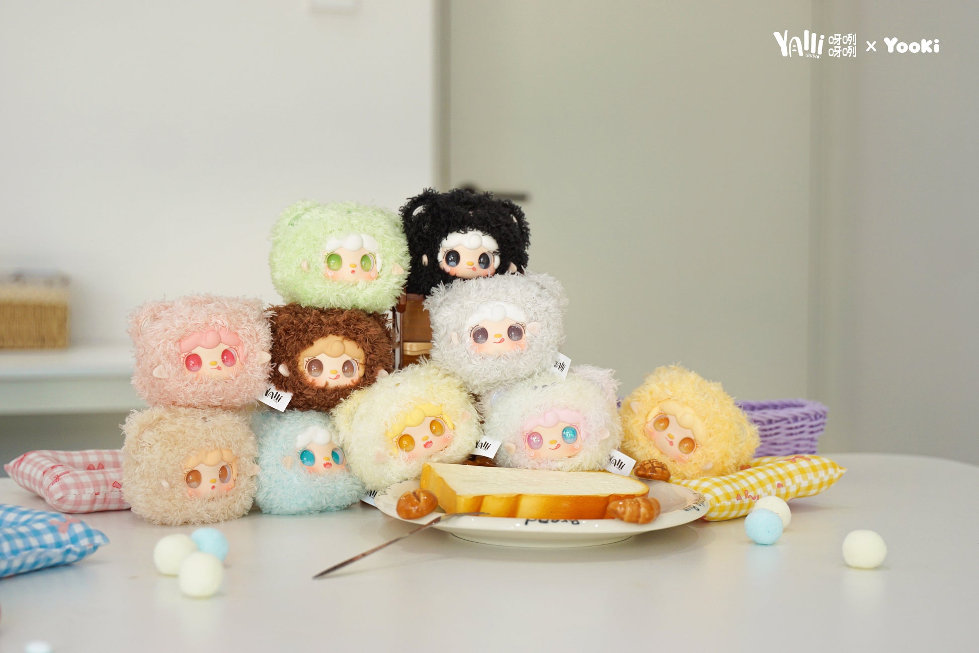YOOKI V9 Bear Dango Mini Plush Series Blind Box Yooki