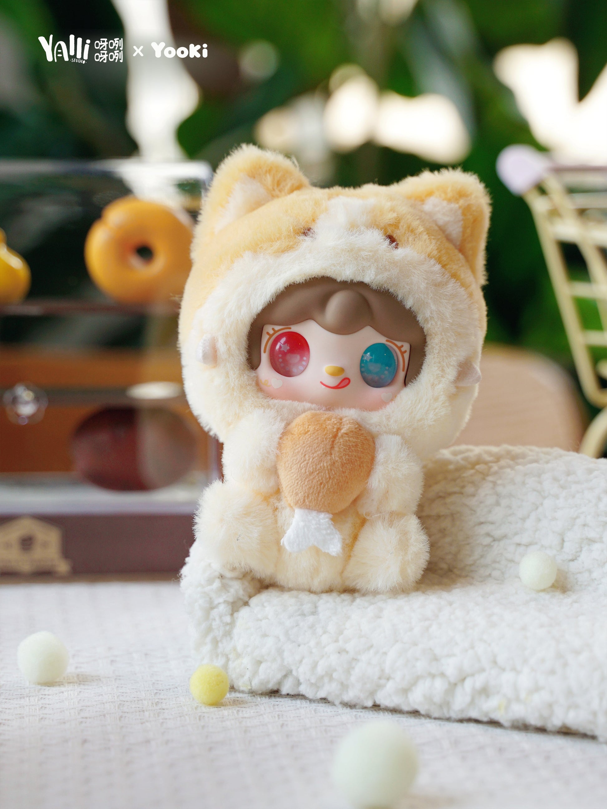 YOOKI V10 Hug Gourmet Restaurant Limited Series Plush Blind Box Yooki