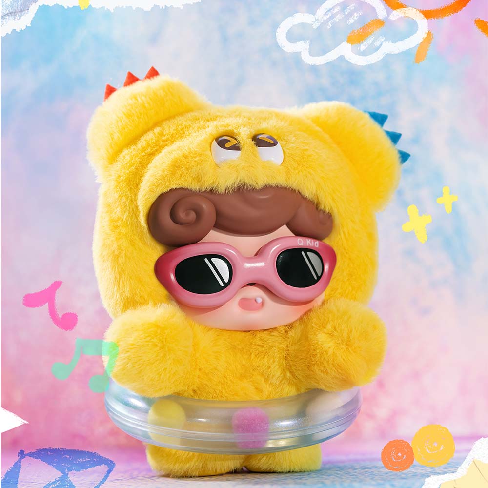 Q.Kid Emotional Hairy Monsters Series Plush Blind Box