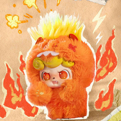 Q.Kid Emotional Hairy Monsters Series Plush Blind Box