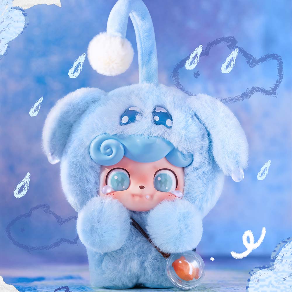 Q.Kid Emotional Hairy Monsters Series Plush Blind Box